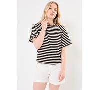 Vêtements Vila VIMATA O-NECK 2/4 TOP/PB pour Femme S Noir