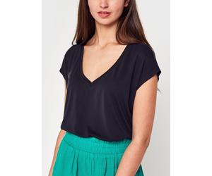 Vêtements Vila Vimodala V-Neck S/S Top/Su - Noos pour Femme S Noir