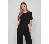 Vêtements Vila VIPLISA O-NECK S/S TOP - NOOS pour M Noir