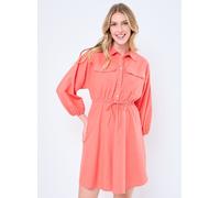 Vêtements Vila VIPRISILLA 3/4 SHORT SHIRT DRESS pour Femme 38 Rose