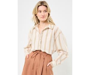 Vêtements Vila VIPRISILLA PRINT L/S SHIRT pour 40 Blanc