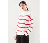 Vêtements Vila Viril Mockneck L/S Knit Rib Top 2- Noos pour Femme XS Blanc