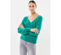 Vêtements Vila Viril Rev V-Neck L/S Knit Top - Noos pour Femme M Vert