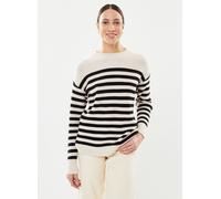 Vêtements Vila Viril Rib Stripe L/S Knit Top - Noos pour Accessoires L Beige