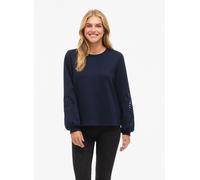 Vêtements Vila Visandy L/S Detail Sweat Top - Noos pour XL Bleu