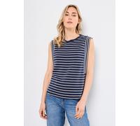 Vêtements Vila VIVERIANA O-NECK S/L TOP pour Femme L Bleu