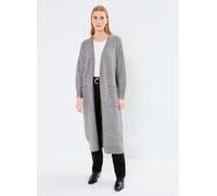 Vêtements Y.A.S YASBALIS LS LONG KNIT CARDIGAN S. NOOS pour Accessoires XL Gris