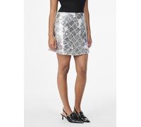 Vêtements Y.A.S YASCHEKKA HW SEQUIN MINI SKIRT - SHOW pour Femme M Argent