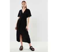 Vêtements Y.A.S Yasolinda Ss Midi Wrap Dress S. Noos pour Accessoires S Noir