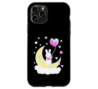 Vêtements Yume Kawaii Fashion Nu Goth Bunny on The Moon Coque pour iPhone 11 Pro