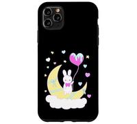 Vêtements Yume Kawaii Fashion Nu Goth Bunny on The Moon Coque pour iPhone 11 Pro Max