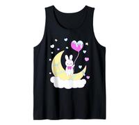 Vêtements Yume Kawaii Fashion Nu Goth Bunny on The Moon Débardeur