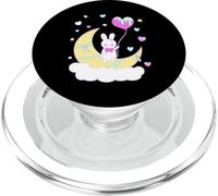 Vêtements Yume Kawaii Fashion Nu Goth Bunny on The Moon PopSockets PopGrip pour MagSafe