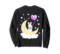 Vêtements Yume Kawaii Fashion Nu Goth Bunny on The Moon Sweatshirt