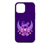 Vêtements Yume Kawaii Space Cat on The Moon Nu Pastel Goth Coque pour iPhone 12 Pro Max