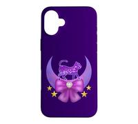 Vêtements Yume Kawaii Space Cat on The Moon Nu Pastel Goth Coque pour iPhone 16 Plus