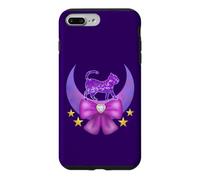 Vêtements Yume Kawaii Space Cat on The Moon Nu Pastel Goth Coque pour iPhone 7 Plus/8 Plus
