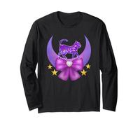 Vêtements Yume Kawaii Space Cat on The Moon Nu Pastel Goth Manche Longue