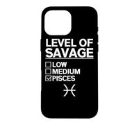 Vêtements Zodiac Poissons - Design Poissons Mignon et Amusant Coque pour iPhone 16 Pro Max