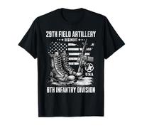 Vétéran de la 8e division d'infanterie du 29e régiment d'artillerie de campagne T-Shirt