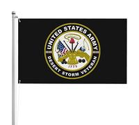 Vétéran De L'Armée Américaine, Tempête Du Désert Bannière Cour 90X150Cm Avec Œillets Résistant Bannières Drapeau De Festival Pour Clubs Intérieure Chambres