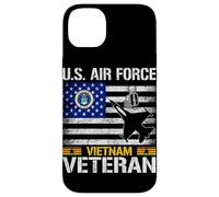 Vétéran de l'US Air Force Vietnam Coque pour iPhone 14 Plus