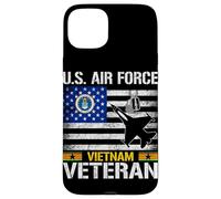 Vétéran de l'US Air Force Vietnam Coque pour iPhone 15 Plus
