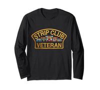 Veteran du Strip-Club Drôle Militaire Manche Longue