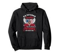 Vétéran Fille Papa Maman USA Veterans Day US Army Veteran Sweat à Capuche