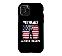 Veterans Against Fascism Vintage US Army Patriotic Soldier Coque pour iPhone 11 Pro