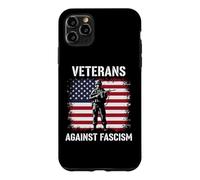 Veterans Against Fascism Vintage US Army Patriotic Soldier Coque pour iPhone 11 Pro Max