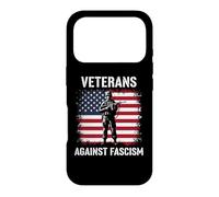 Veterans Against Fascism Vintage US Army Patriotic Soldier Coque pour iPhone 17 Pro