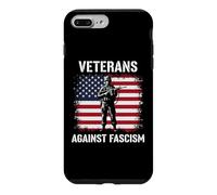 Veterans Against Fascism Vintage US Army Patriotic Soldier Coque pour iPhone 7 Plus/8 Plus