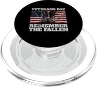 Veterans Day Remember The Fallen USA Flag Soldats Boots PopSockets PopGrip pour MagSafe