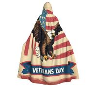 Veterans'Day Cape à capuche pour adulte Costume d'Halloween