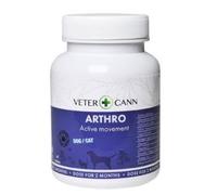 VETERCANNVET VETERCANN VETERINARIA ARTHRO COLAGENO CONDROPOTECTOR - préparation en comprimés pour une prise régulière, boîte de 60 comprimés, convient à ceux qui souhaitent agir durablement sur leur b