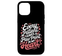 Vétérinaire : Chaque Patient Laisse Une Empreinte de Patte dans Mon cœur Coque pour iPhone 12/12 Pro