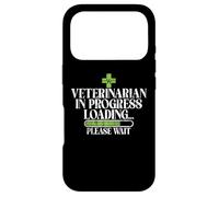 Vétérinaire en Cours, Veuillez Attendre Le Futur vétérinaire Coque pour iPhone 17 Pro