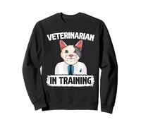 Vétérinaire en formation, docteur animalier, futur poste de vétérinaire Sweatshirt