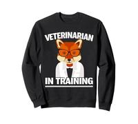 Vétérinaire en formation, docteur animalier, futur poste de vétérinaire Sweatshirt