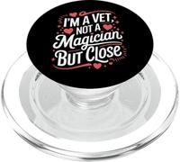 Vétérinaire : Je suis vétérinaire, Pas Magicien, mais Proche PopSockets PopGrip pour MagSafe