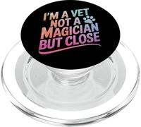 Vétérinaire : Je suis vétérinaire, Pas Magicien, mais Proche PopSockets PopGrip pour MagSafe