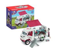 Vétérinaire Mobile, coffret de jeu avec 1 personnage, 1 Poulain Hanovrien schleich, Schleich 42439 Horse Club, Dès 5 ans