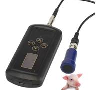 Veterinary Appareil de mesure d'épaisseur de graisse dorsale avec écran LCD - Outil de mesure précis pour l'évaluation de l'état corporel du bétail