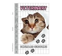 veterinary controlled substance log book: Record Book for Veterinarians to Keep and Register Controlled Drugs and Substances | Controlled Substance Drug Record