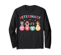 Veterinary Crew Veterinarian Animal Hospital Team Manche Longue