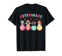 Veterinary Crew Veterinarian Animal Hospital Team T-Shirt