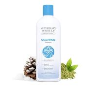 Veterinary Formula Solutions Snow White Shampooing pour chiens et chats - Élimine les taches en toute sécurité sans eau de Javel ni peroxyde - Nettoie en douceur, désodorise et illumine le pelage blanc - Parfum frais (481,9 g)
