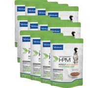 Veterinary HPM Cat Adult Neutered Salmon Chunks In Gravy 12x85g