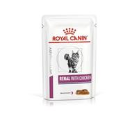 Veterinary Renal Chicken | Pâtée pour Chats | 12 x 85 g | Régime rénal | Royal Canin | Aliment complet diététique | Pour soutenir la fonction rénale en cas d'insuffisance rénale chronique